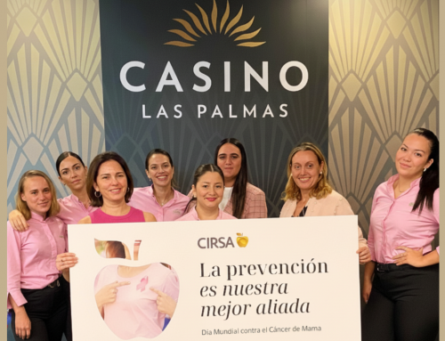 Casino Las Palmas se viste de rosa